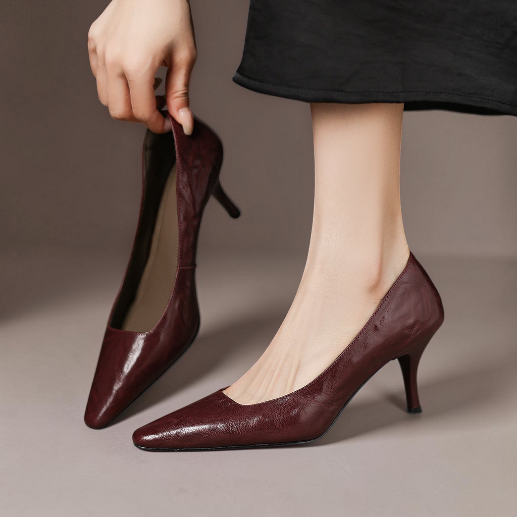 Zala – Pumps i ægte læder
