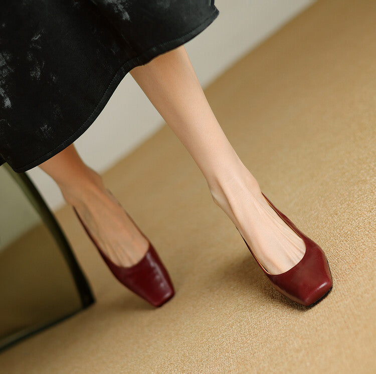 Ersa | Slingbacks i ægte læder