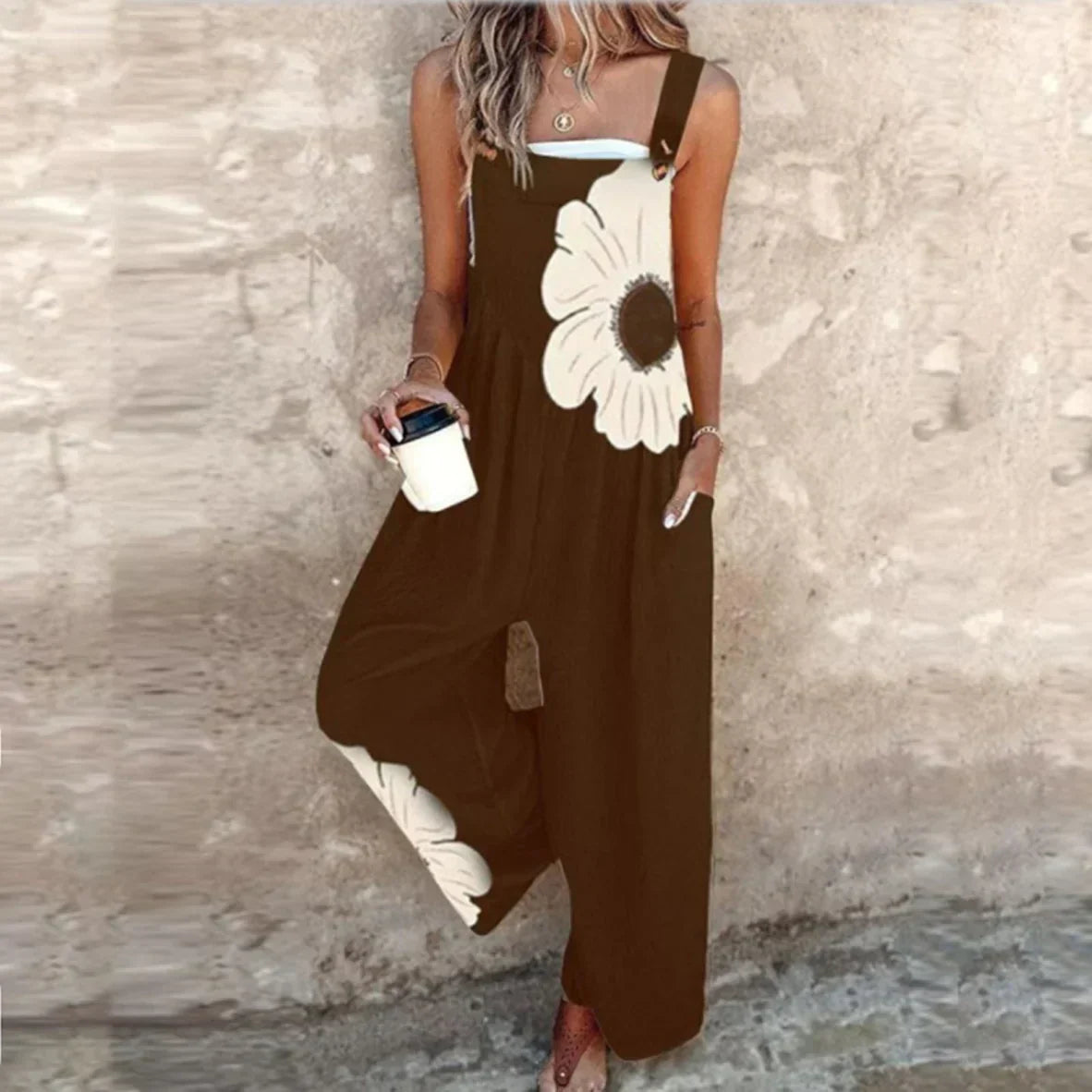 Behagelige overalls med print — Print 4