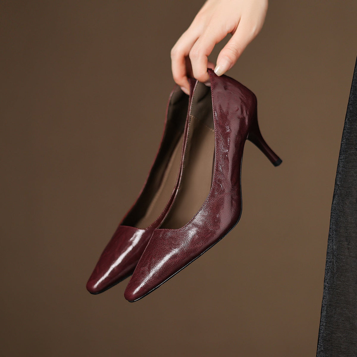 Zala – Pumps i ægte læder