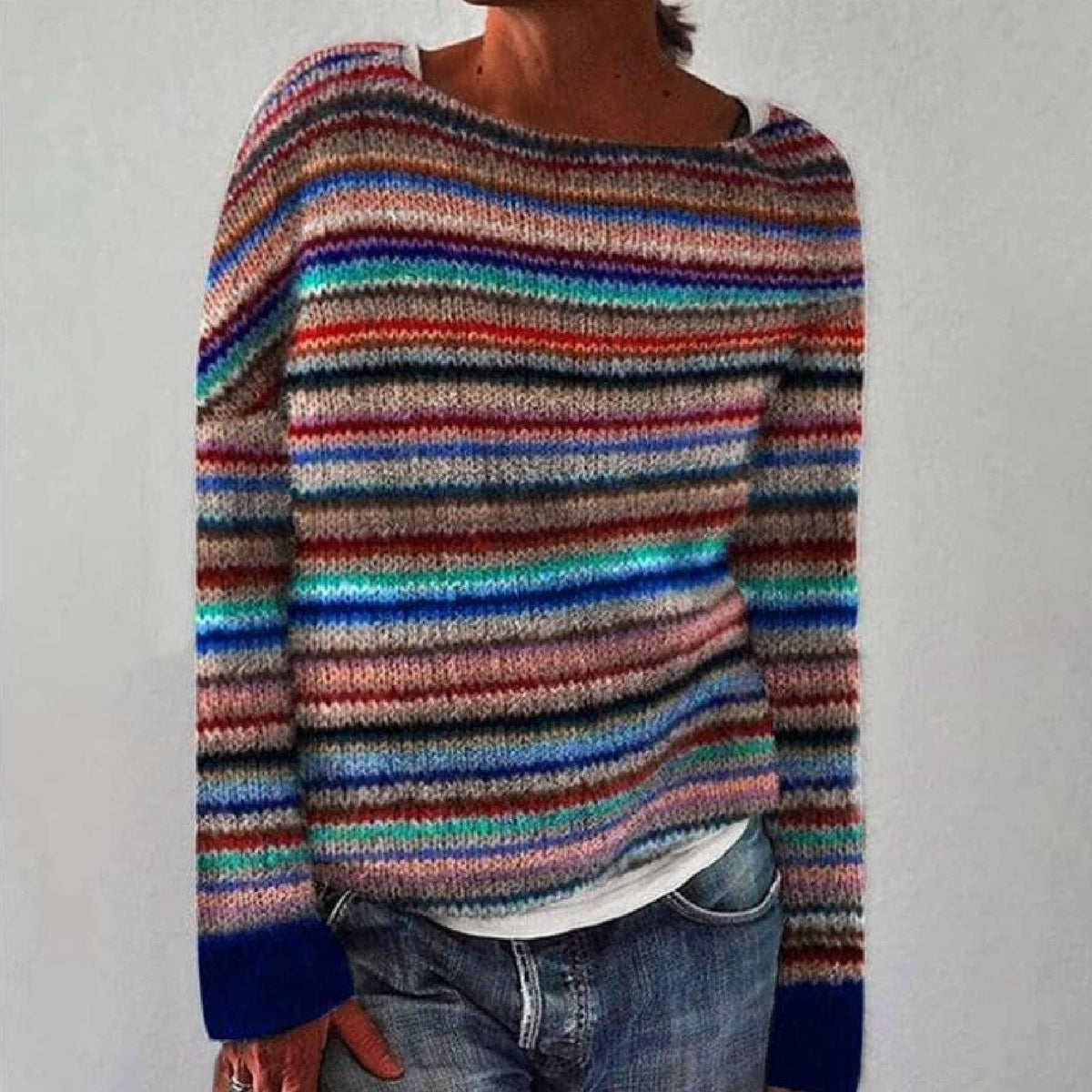 Lucilla | Retro strikket sweater