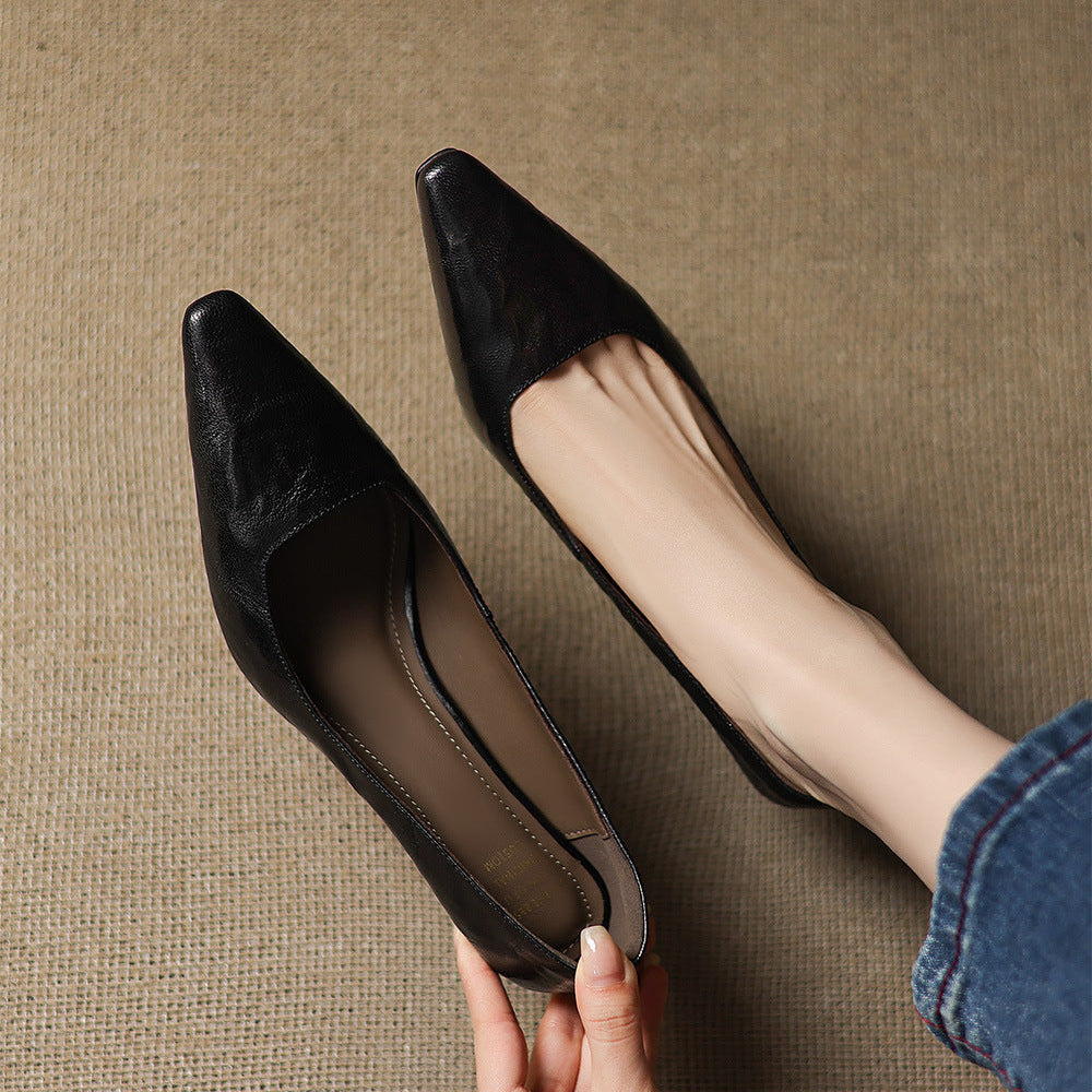 Zala – Pumps i ægte læder
