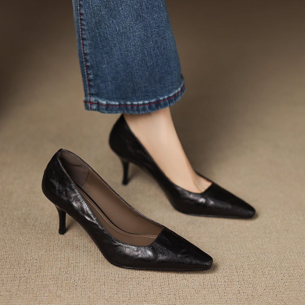 Zala – Pumps i ægte læder