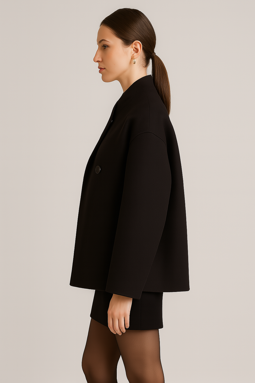 Imelda | Oversized dobbeltradet frakke