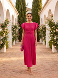 Gloria | Elegant plisseret kjole