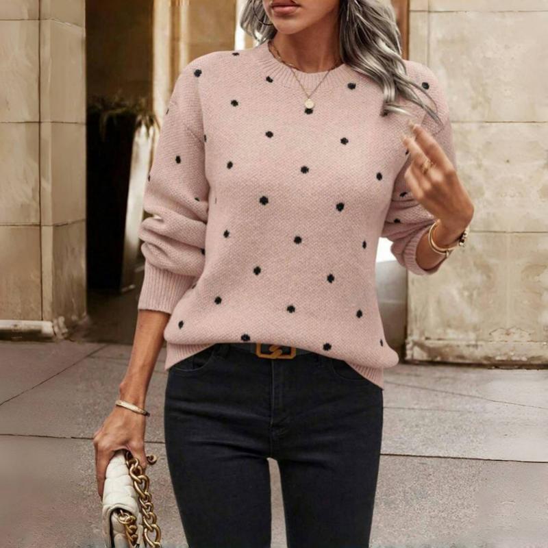 Elsa | Prikket striksweater