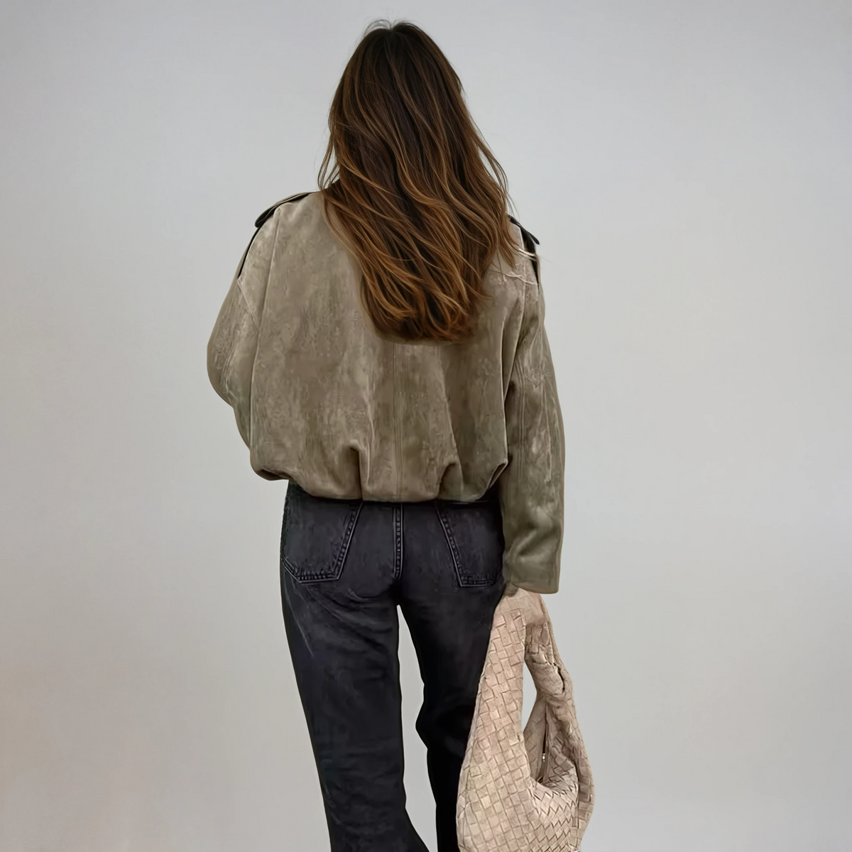 Ulrica | Oversized bomberjakke i vintagestil