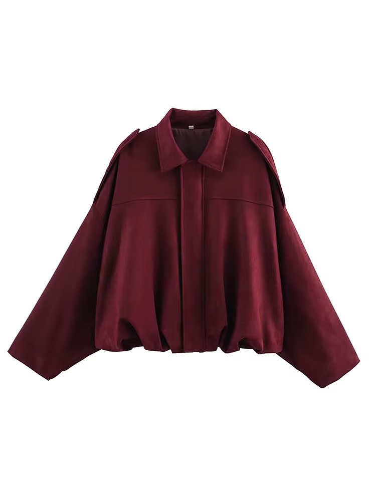 Ulrica | Oversized bomberjakke i vintagestil