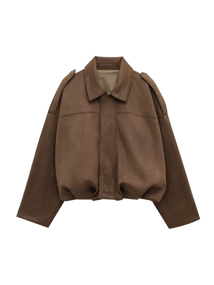 Ulrica | Oversized bomberjakke i vintagestil