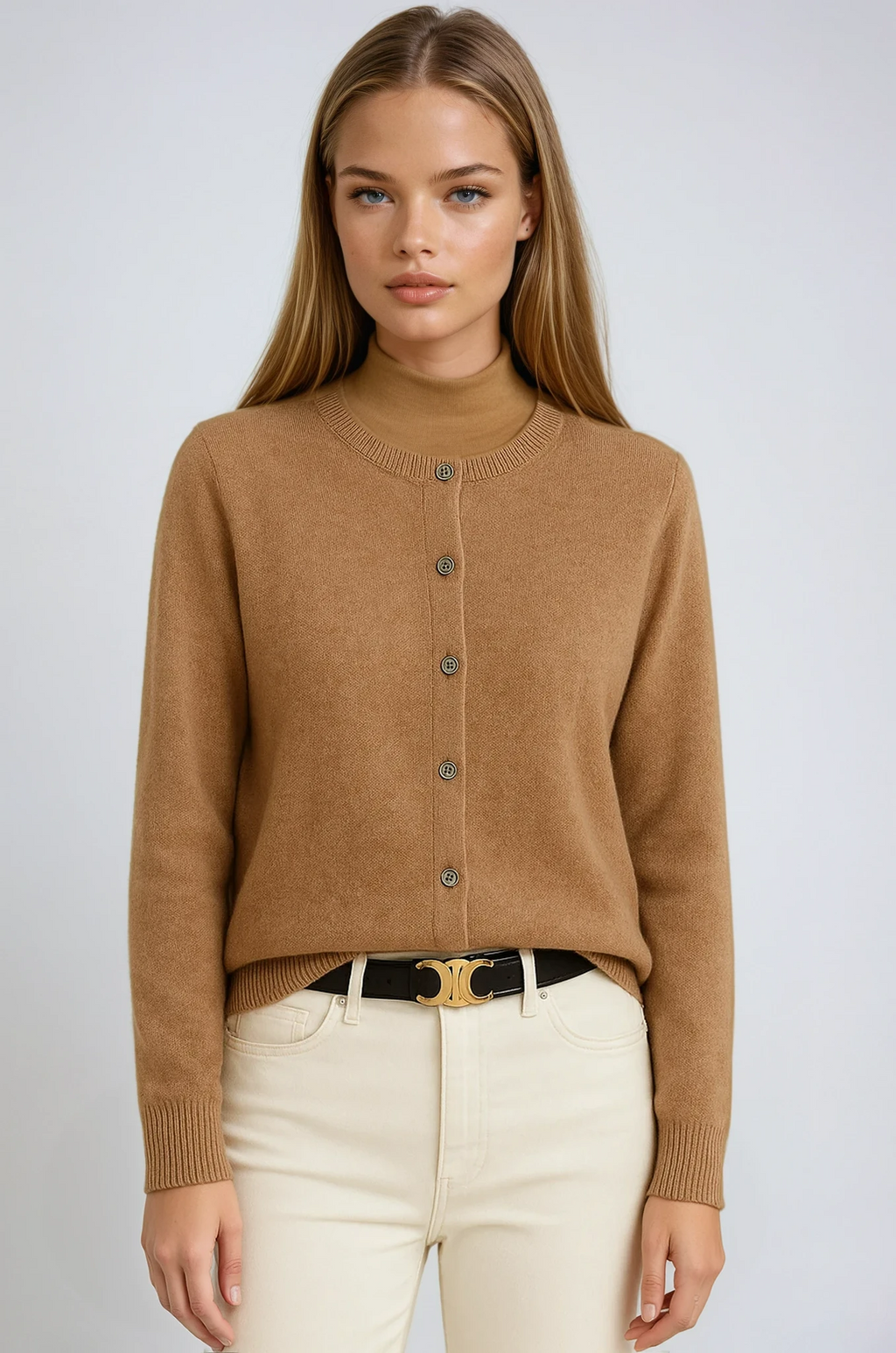 Ippolita – Blød cashmere-cardigan med knapper