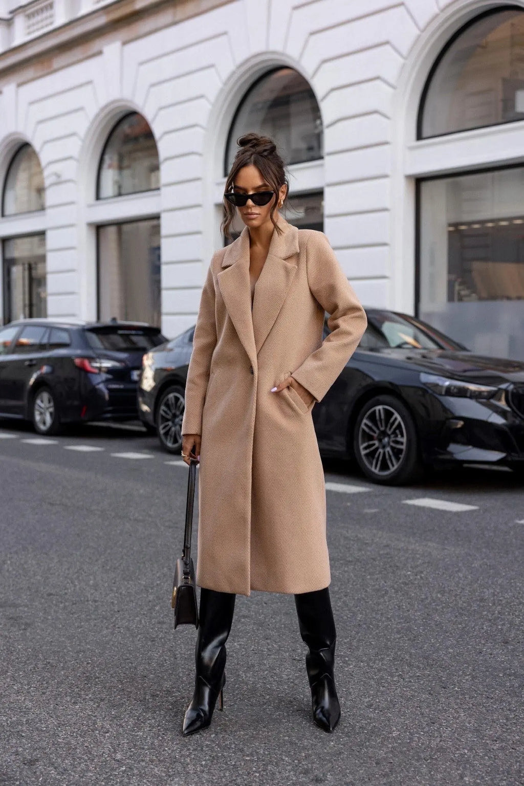 Mariella – Halvlang trenchcoat