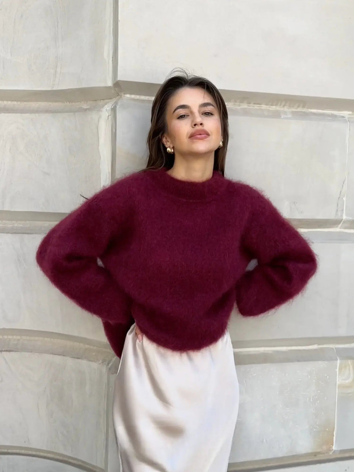 Rossella | Elegant sweater i mohair til kvinder