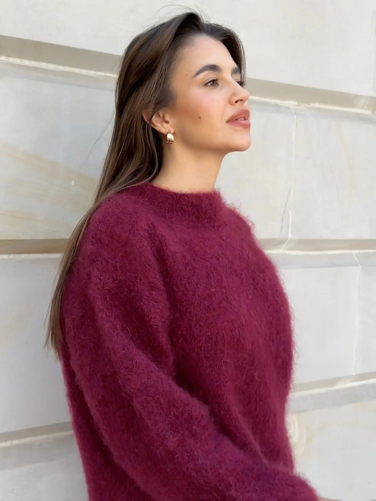 Rossella | Elegant sweater i mohair til kvinder