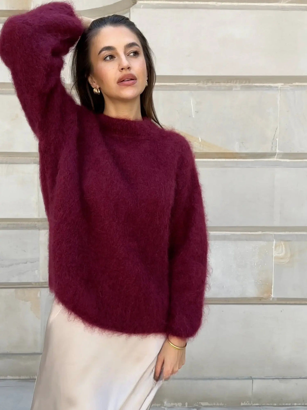 Rossella | Elegant sweater i mohair til kvinder