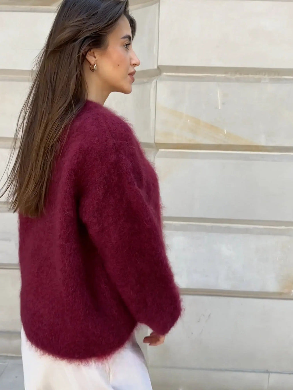 Rossella | Elegant sweater i mohair til kvinder