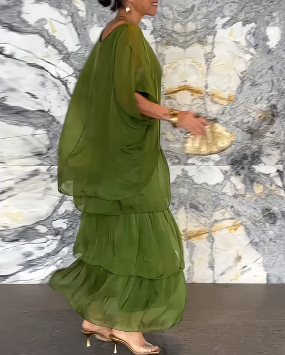 Lara — Lang, elegant og luftig kjole