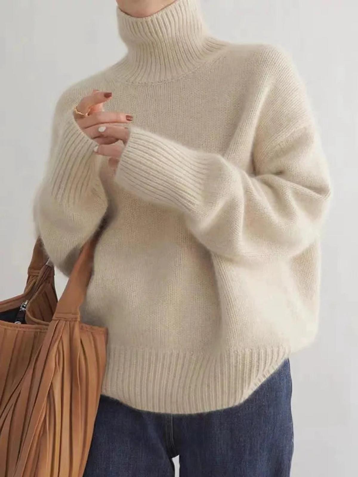 Cristiana | Rullekravesweater til kvinder