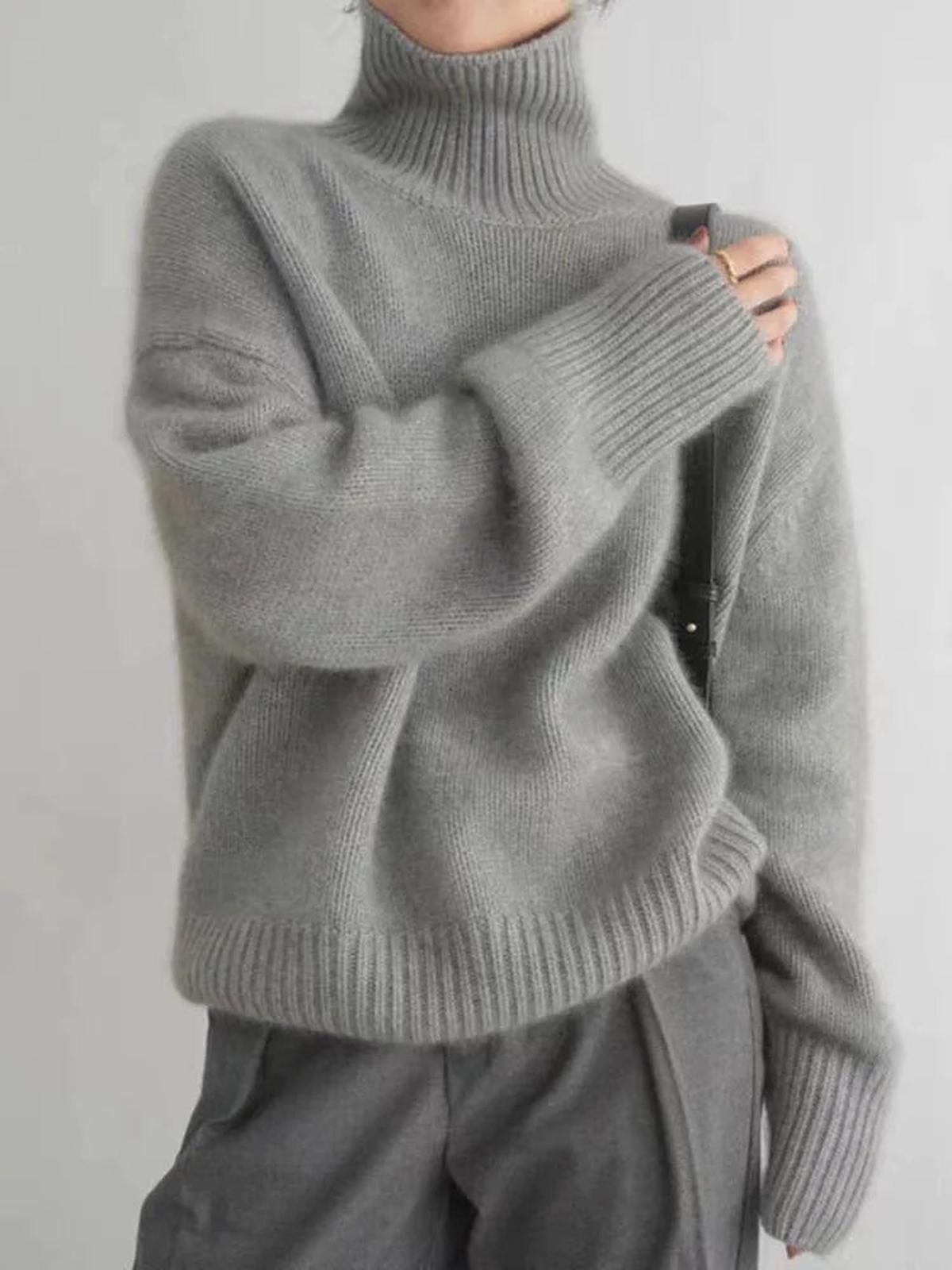 Cristiana | Rullekravesweater til kvinder