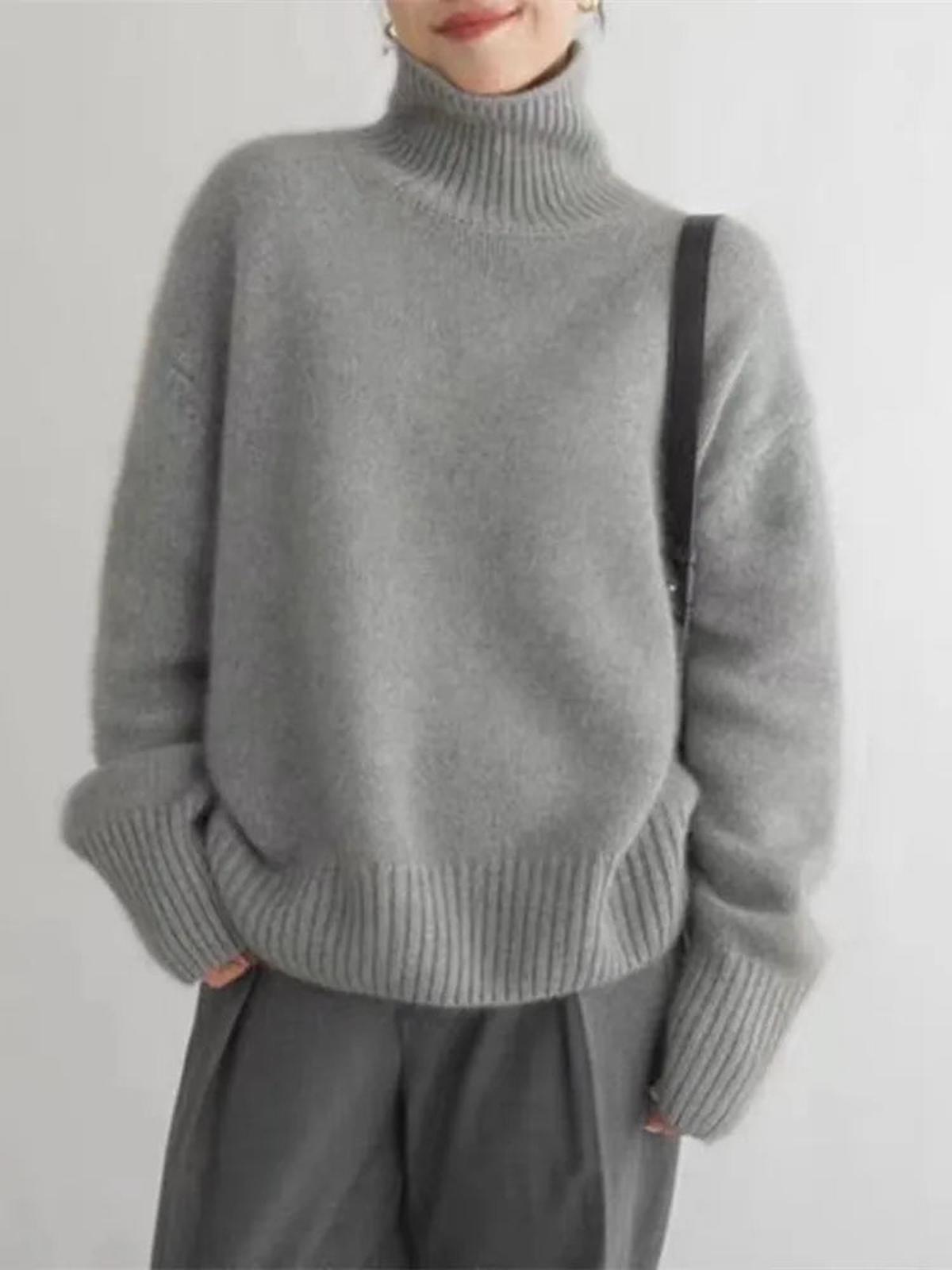 Cristiana | Rullekravesweater til kvinder