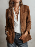 Brun vintage blazer