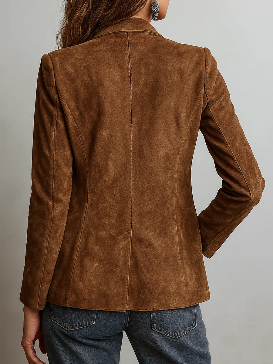 Brun vintage blazer