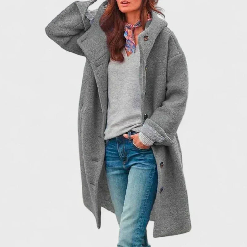 Olga – Elegant uldfrakke