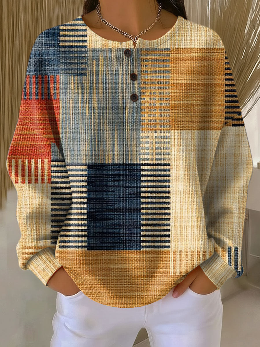 Zenaide | Blød vaffelstrikket sweater