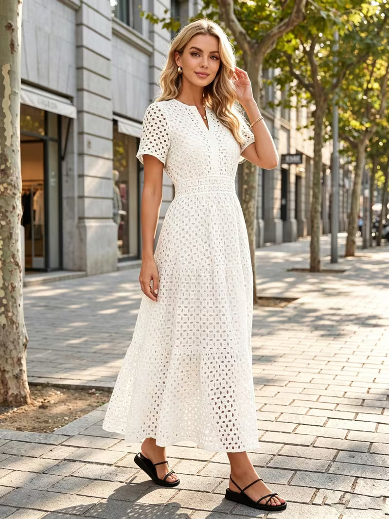 Arianna | Elegant midikjole til enhver lejlighed