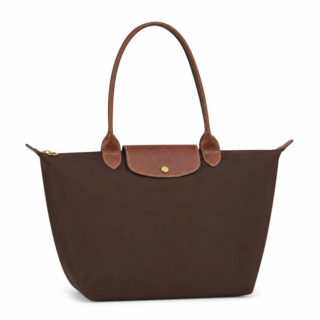 STOR TOTE BAG | MØRKEBRUN