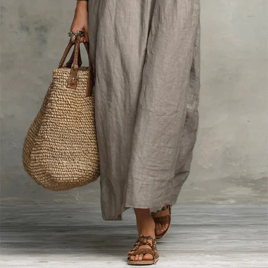 Zoey | Lang boho-kjole