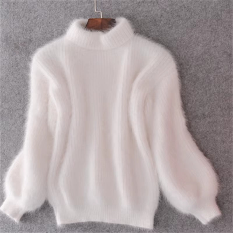 Claudia | Striksweater med vide ærmer