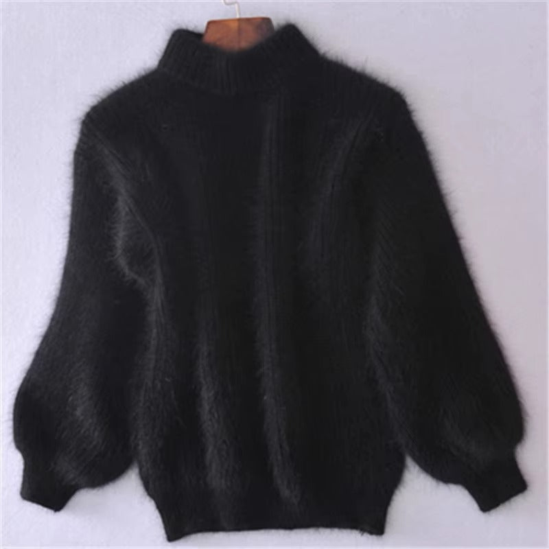 Claudia | Striksweater med vide ærmer