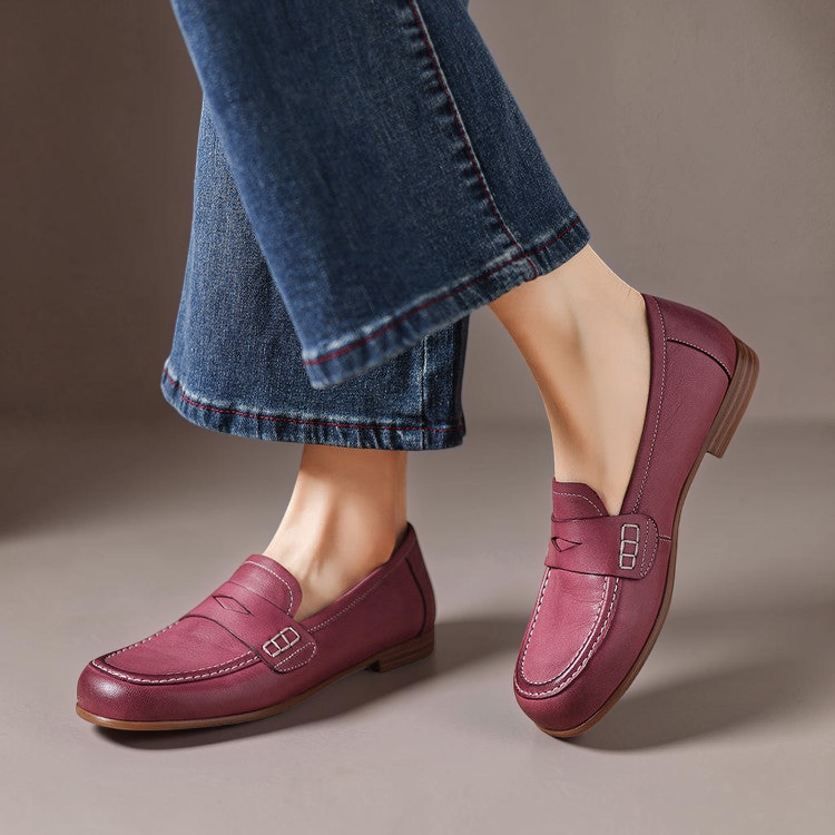 Galea | Loafers i ægte læder