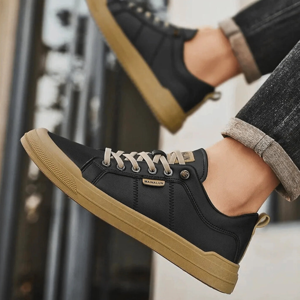 Harrington | Klassiske sneakers i læder