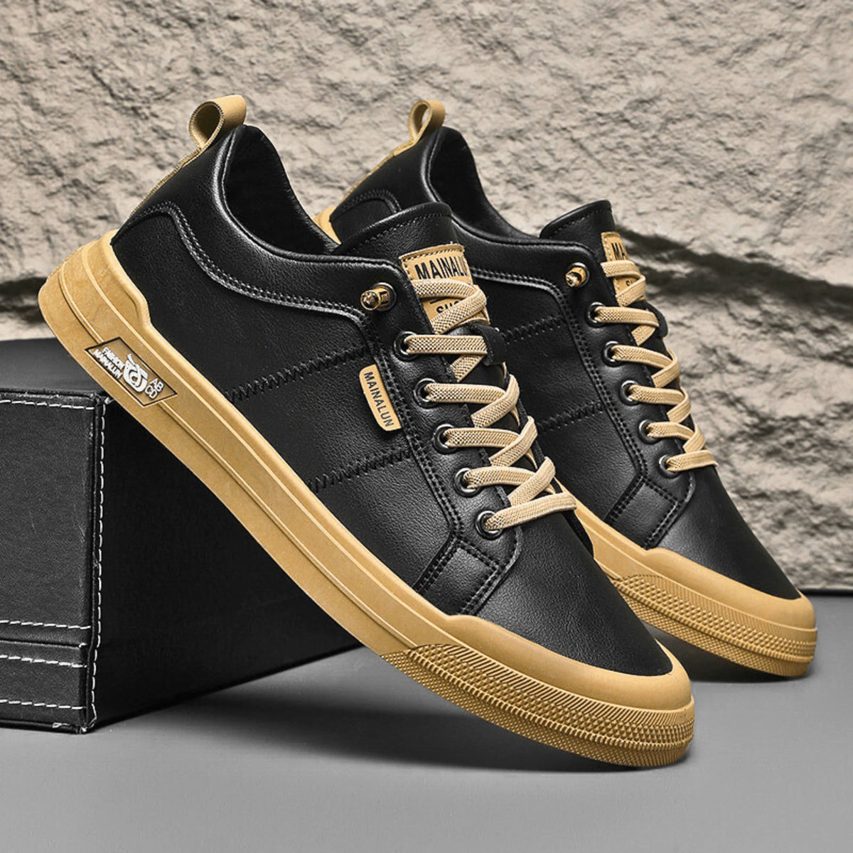 Harrington | Klassiske sneakers i læder